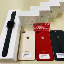 ⌚️🔥🔥iPhone 8 Plus 64gb Factory Unlocked With Warranty
