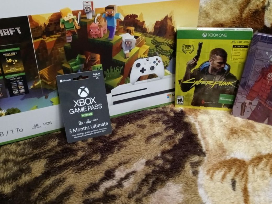 Xbox one s minecraft Brand New 1 TB