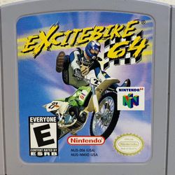 Excitebike 64 (Nintendo 64, 2000) AUTHENTIC! WORKS GREAT!
