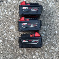 Milwaukee Batteries 