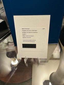 2025 Select WNBA Sophie Cunningham DRAFT SELECTION Signatures Auto REDEMPTION