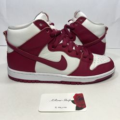 Nike SB Dunk High Pro ‘Sweet Beet’ (DQ4485 600) Shoes Size: 9 M