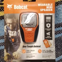 Bobcat Bluetooth Speaker Wearable