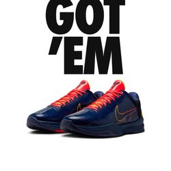 Kobe 5 Caitlin Clark PE Sz 12