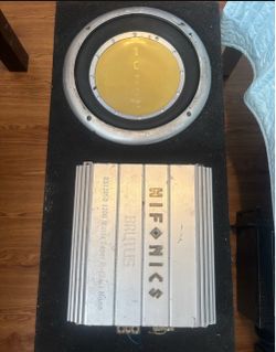 Subwoofer fostgate