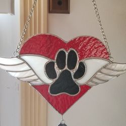 Stained glass Pet Remembrance 