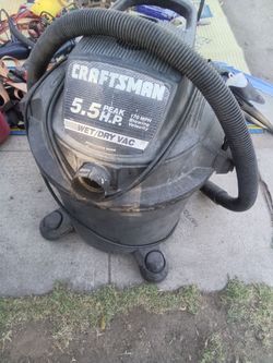 Craftsman 5.5 wet/vac