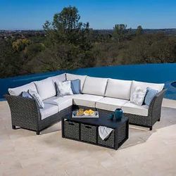 VERANDA CLASSIC AUGUSTINE 5-Piece Sectional Patio Set – Sunbrella Fabric
ADO #:CST-10572
Brand New .Price is Firm.
