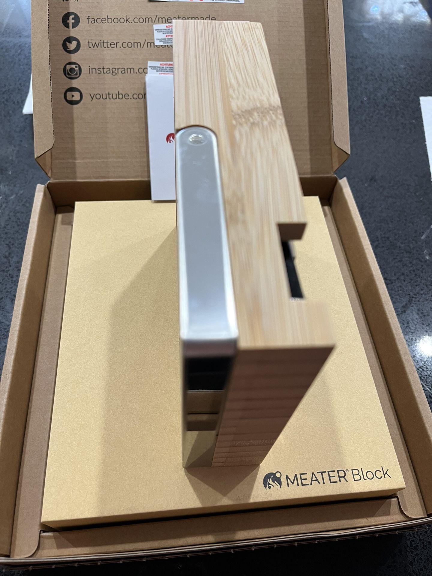 MEATER Block 4 Probe Premium WiFi Smart Meat Thermometer for Sale in