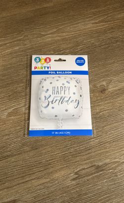 Happy Birthday Foil Balloon