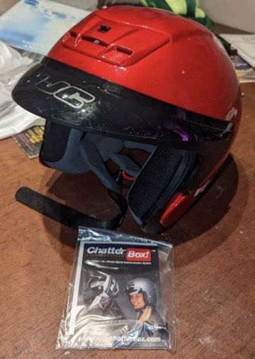 HJC AC-3 XL Open Face Helmet Brand New Candy Red