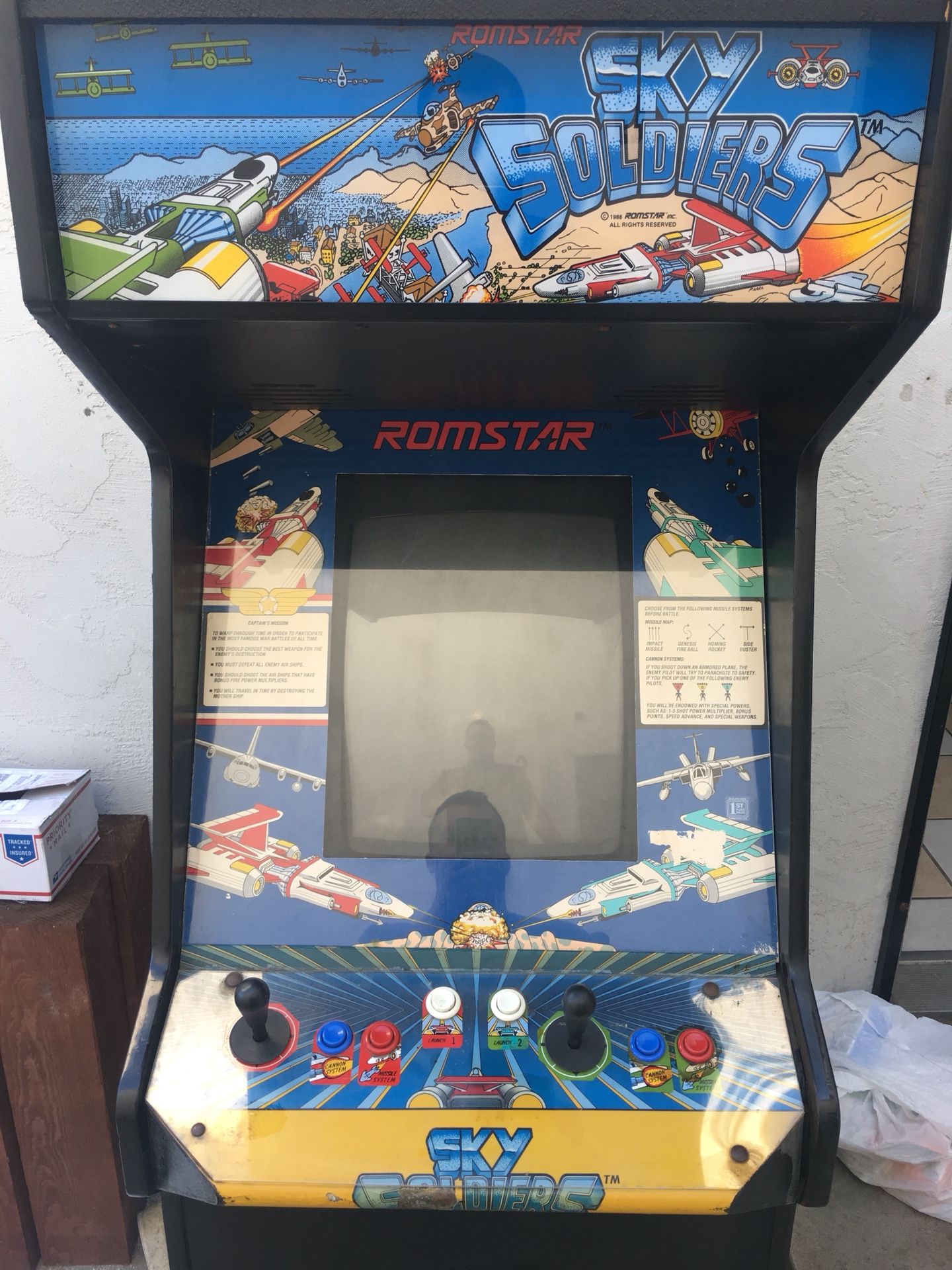 Sky Soldiers- Arcade game