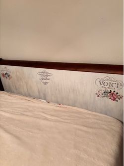 King Mahogany bedroom set