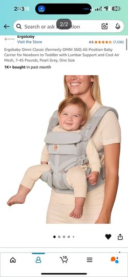 Ergo baby carrier