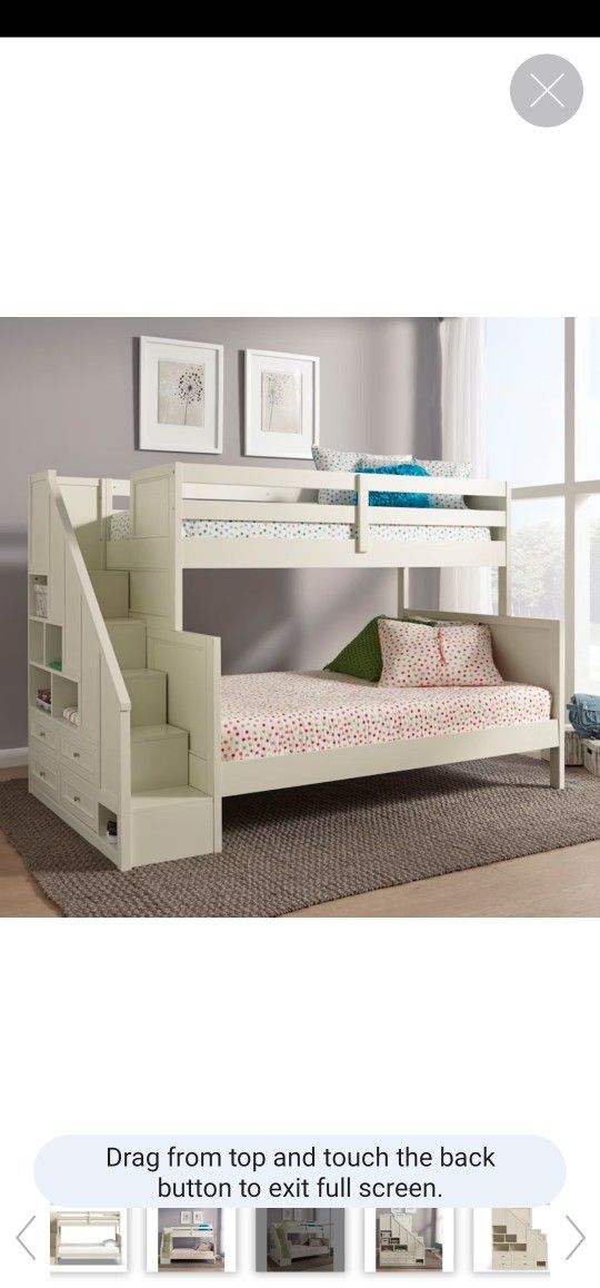 homestyles Twin Over Full Bunk Bed 5530-56

