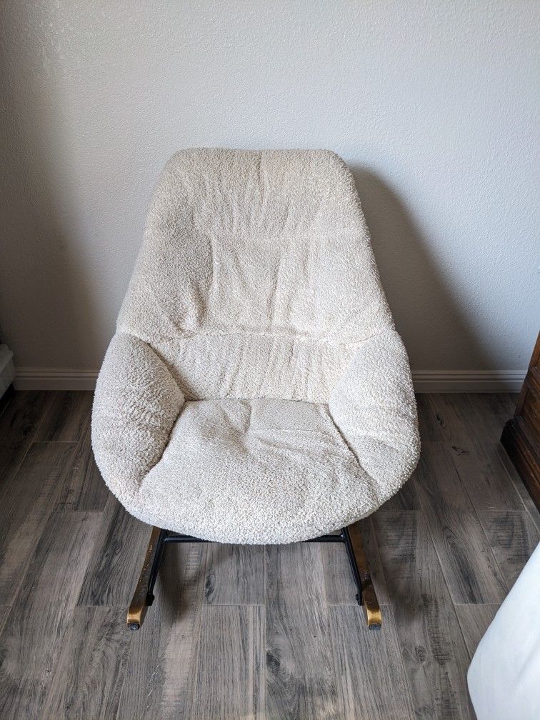 Boucle Rocking Chair