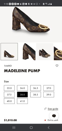 Louis Vuitton Madeleine Pump
