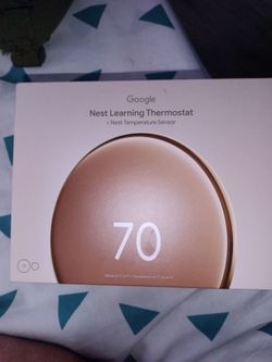 Nest Learning Thermostat gen 4