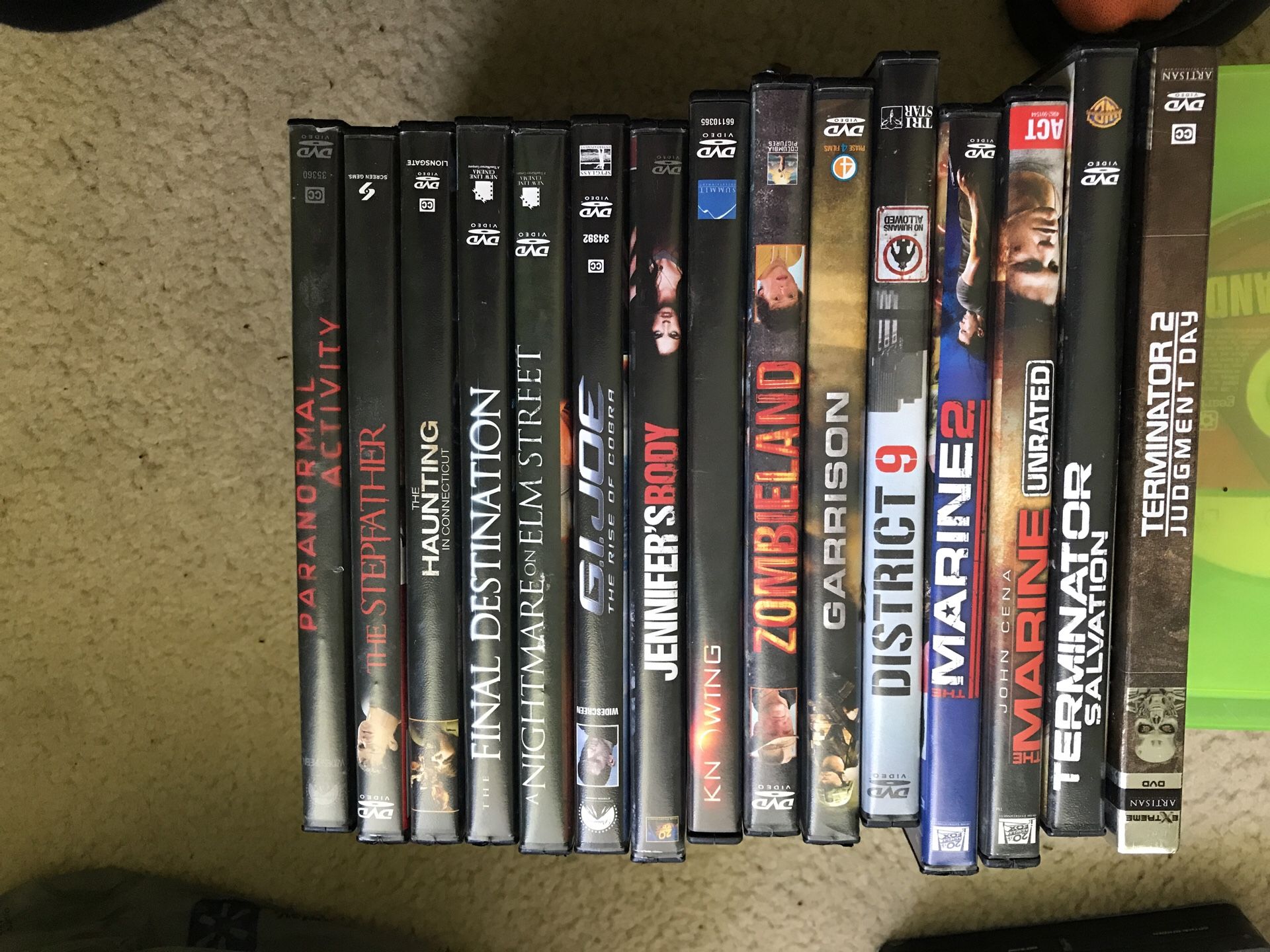 5 for $20 dvd movies