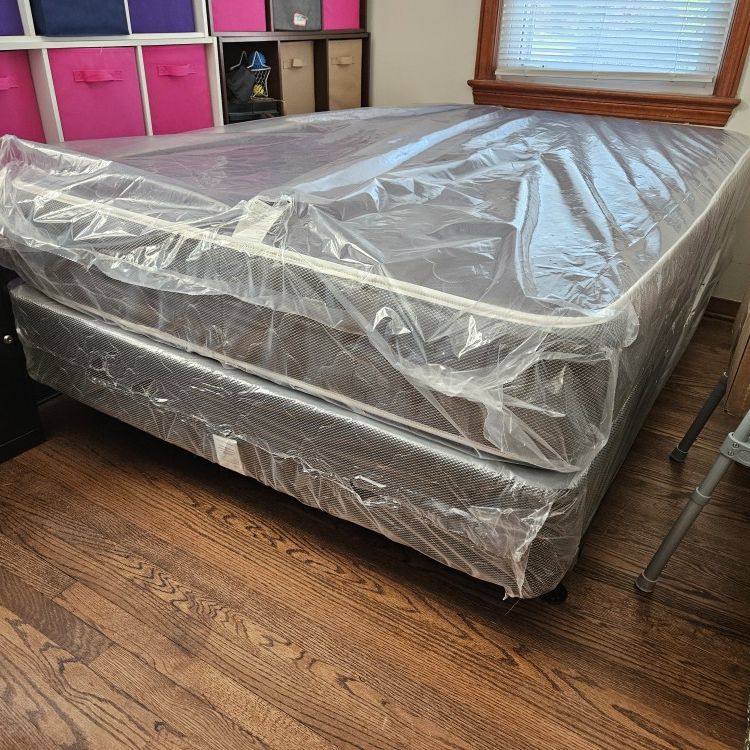 Full Size 11 Inches 2 Sided Mattress Free Boxspring Included 