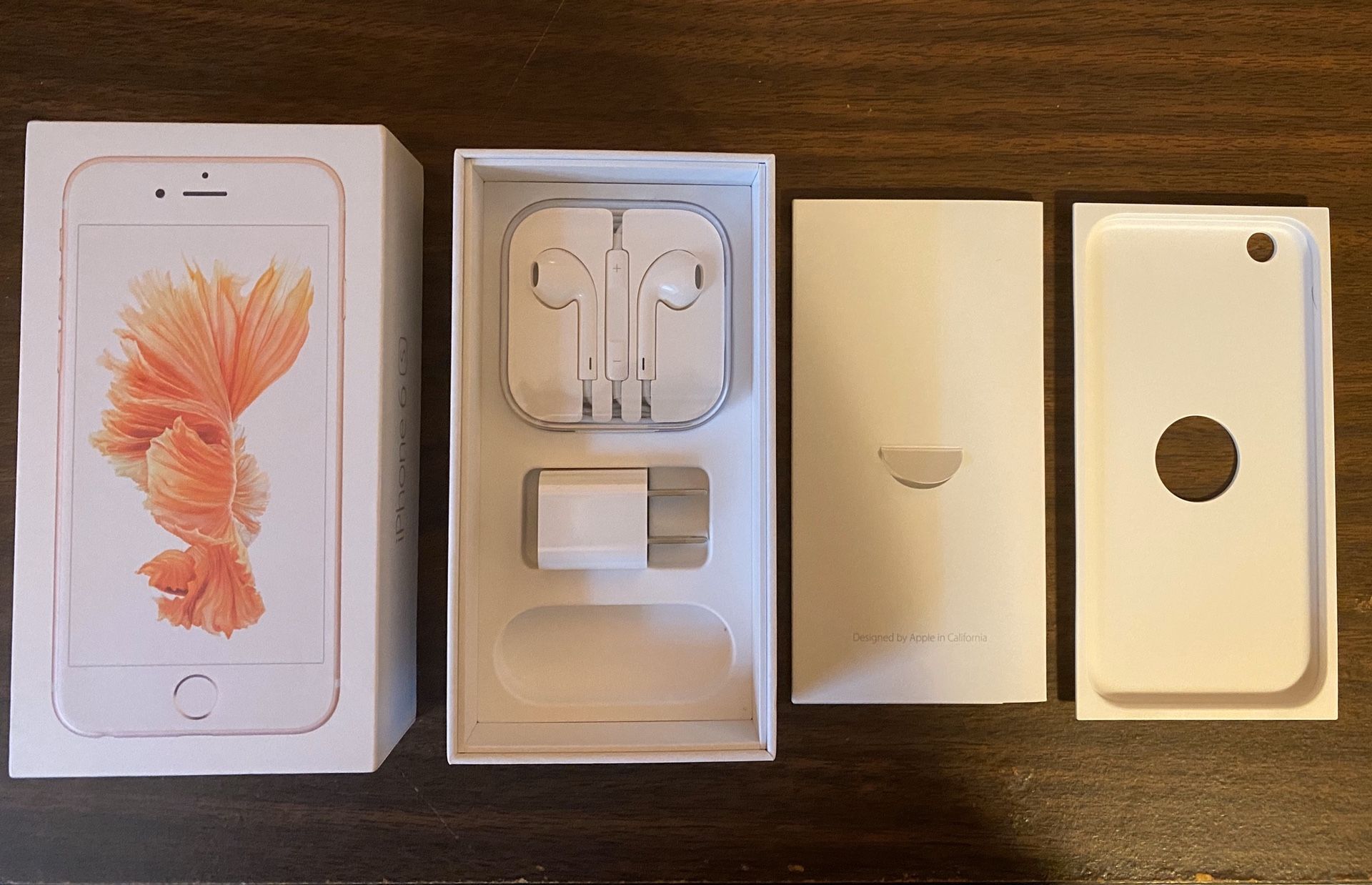 Box and all accessories for iPhone 6 series