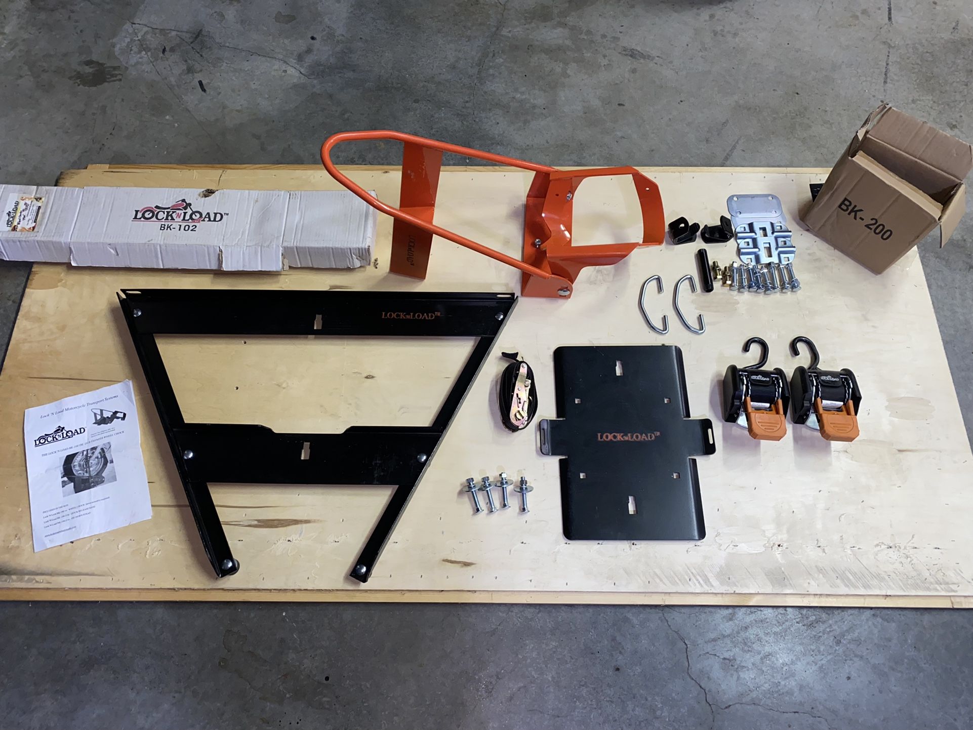 Lock ‘N Load Motorcycle Transportation System - New