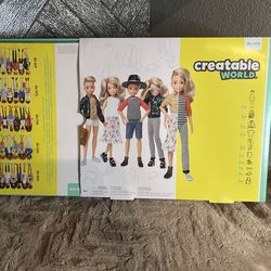Creatable World Deluxe Character Kit Customizable Doll