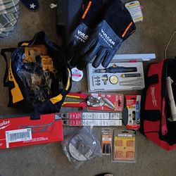 Milwaukee And DeWalt Tools Brand New In Box