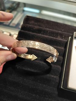 Cuff Gold Bracelet