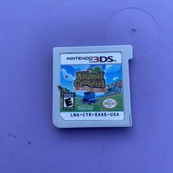 Nintendo 3Ds Game Animal Crossing 