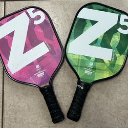 Z5 MOD SERIES GRAPHITE PICKLEBALL PADDLE, Used. Price For 2 -$50
