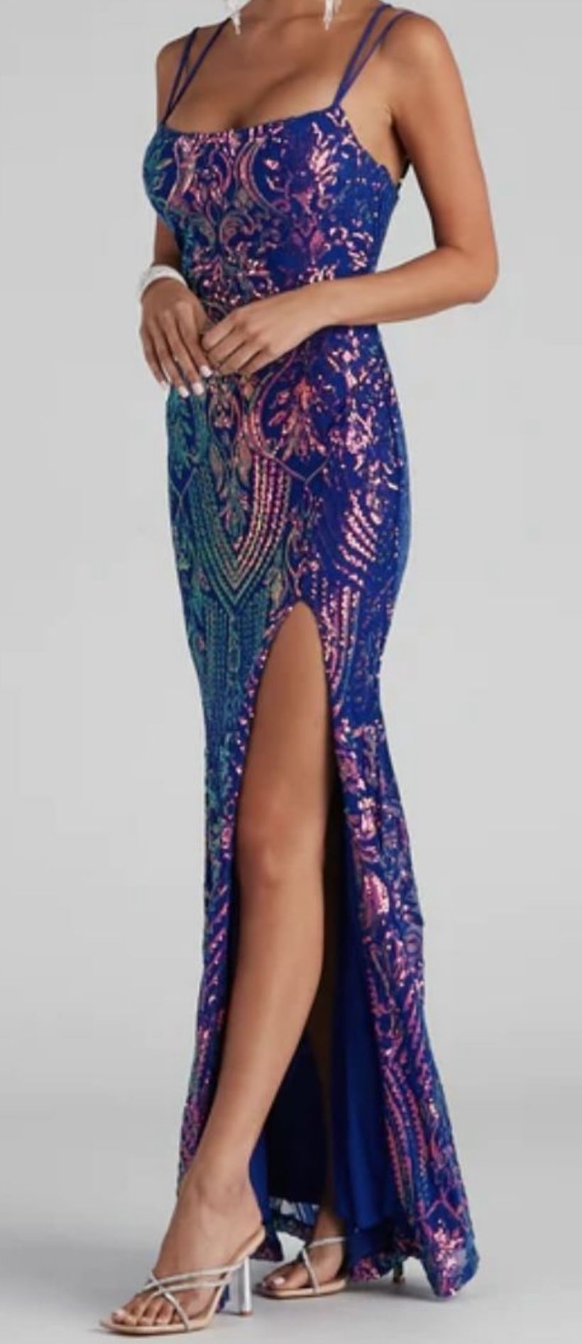 Beautiful Purple Party Dress