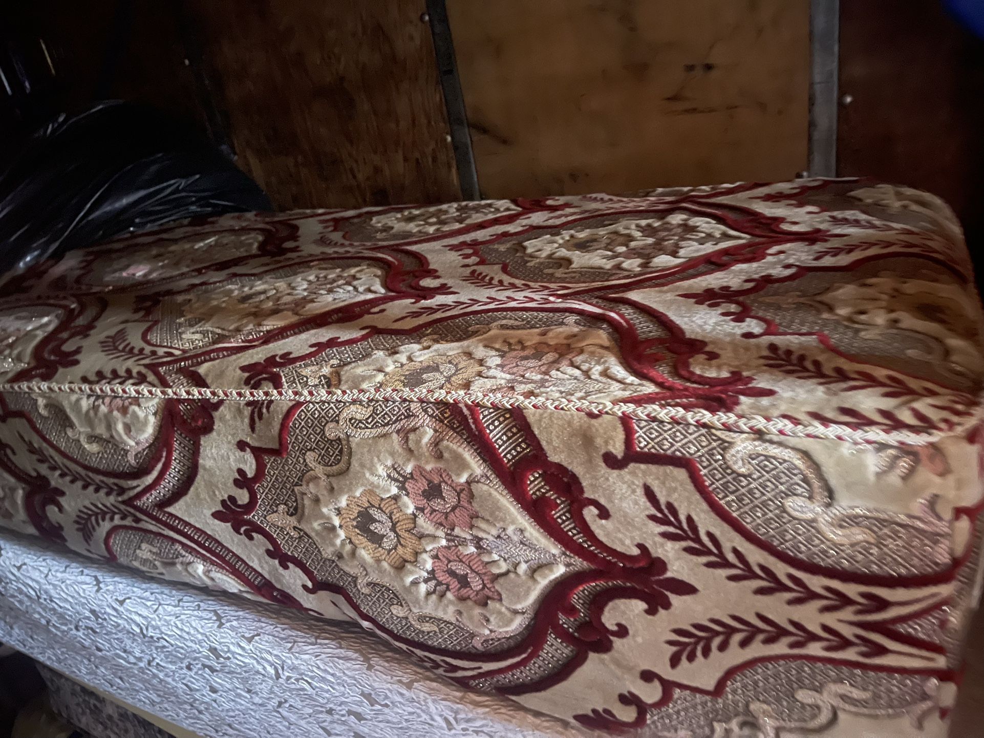 Moroccan Bed With Moroccan Pillows