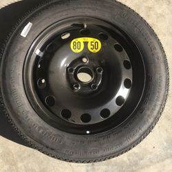 OEM Volkswagen Jetta Spare Tire And Rim