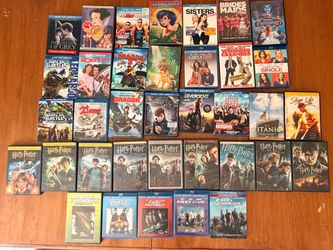 40+ DVD & Blu-ray Movie Collection