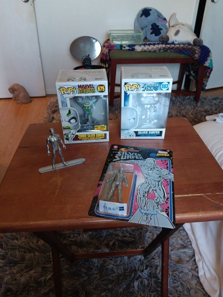 Silver Surfer Funko Pops Figures