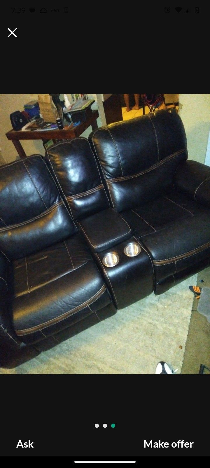 Leather Sofa