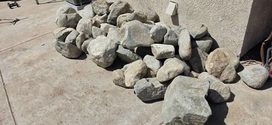 Large Lot of Landscape Rocks and Boulders