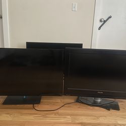 Both 45inch Toshiba Nd Phillip Tv Flat Screen 