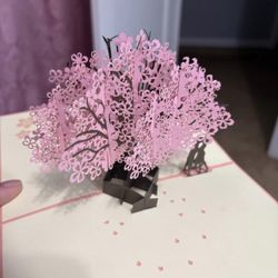 3D-pop up greeting card