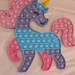 Medium Sized Unicorn Pop It Fidget 