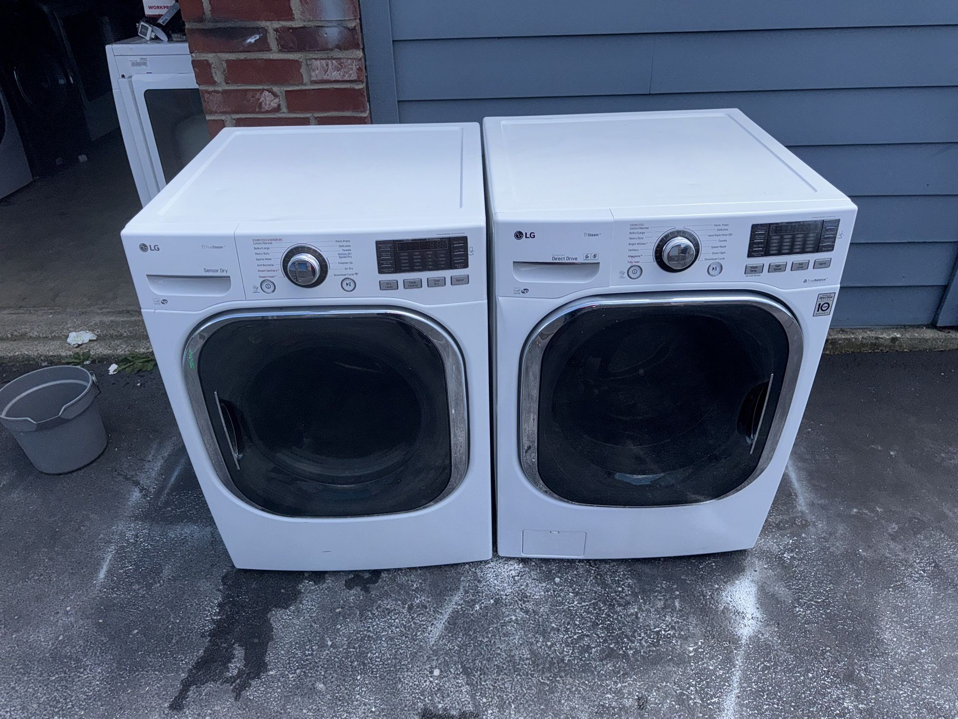 Lg Washer And Dryer Set
