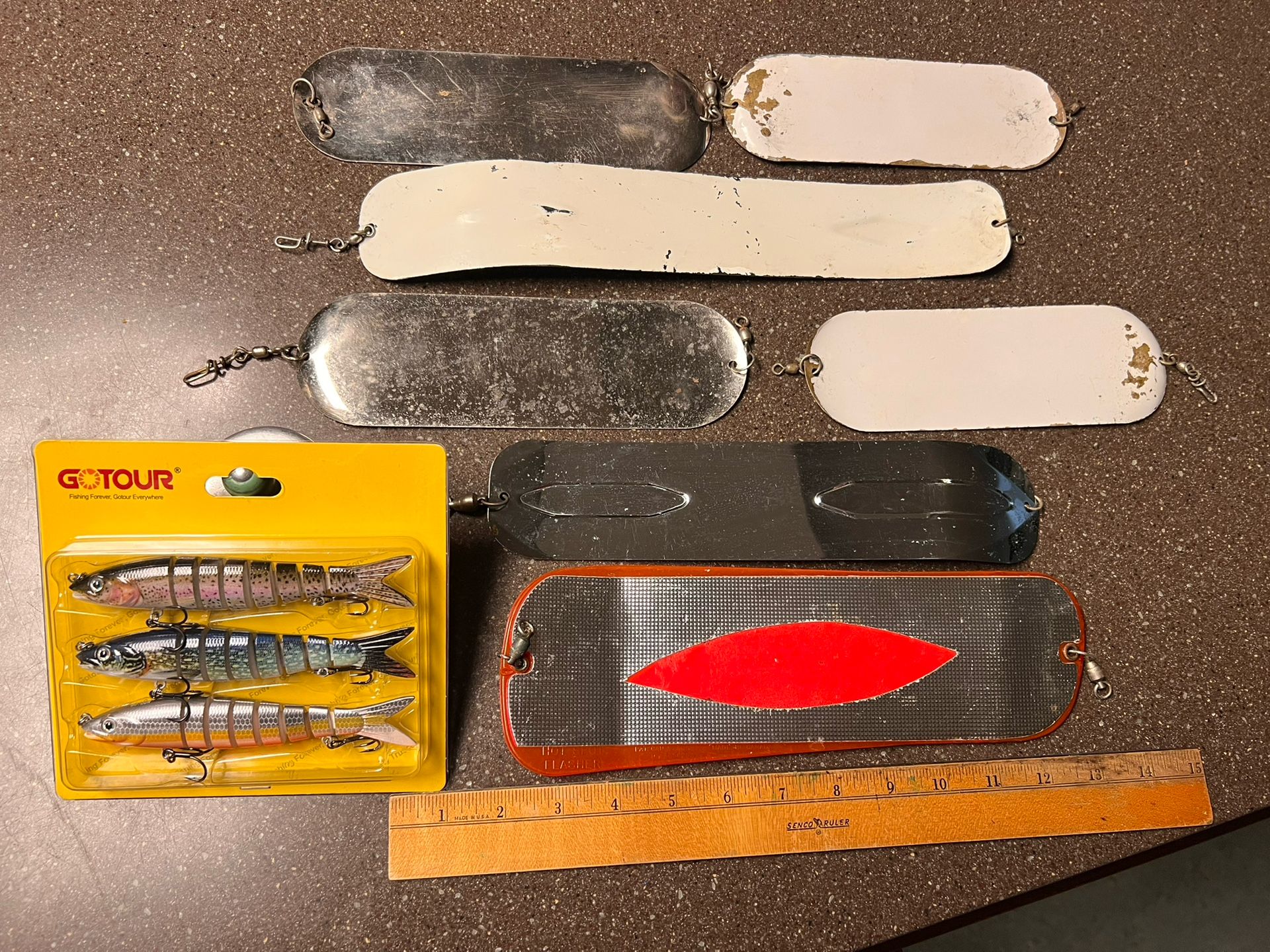 Flashers And Gotour Fish Lures 