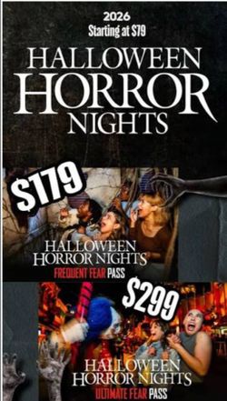 Universal Hollywood horror nights and more !
