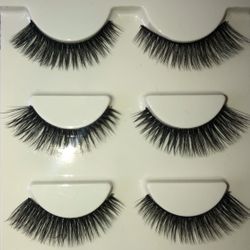 New False lashes eye makeup