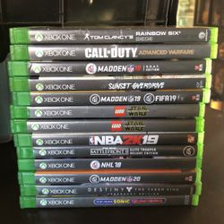 X Box One Games $15 Each