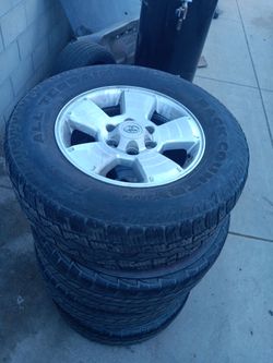 09 Toyota Tacoma 17" aluminum stocks