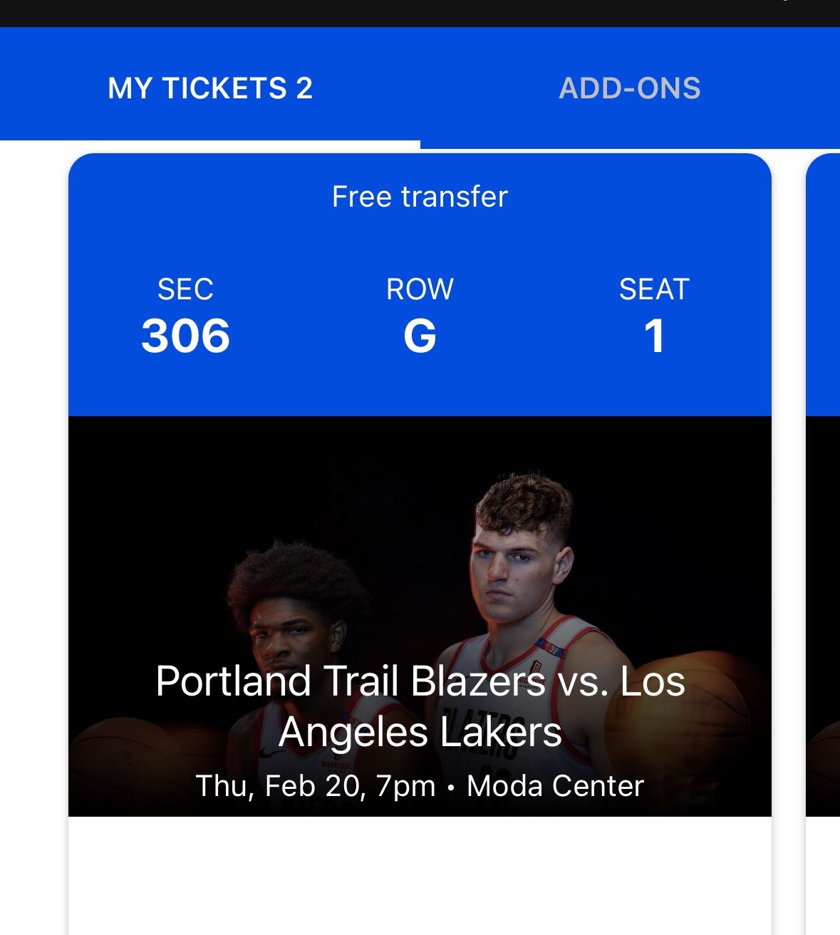 Blazers VS Lakers