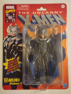 MARVEL LEGENDS. THE UNCANNY X-MEN.  SHI'AR ARMOR .WARLORD PROFESSOR X 6 " ACTION FIGURE.