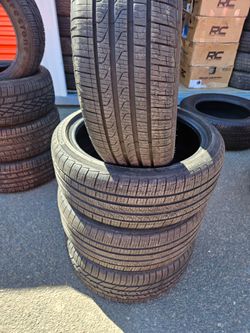 For sale set of tires 225 40 r18 pirelli  runflat